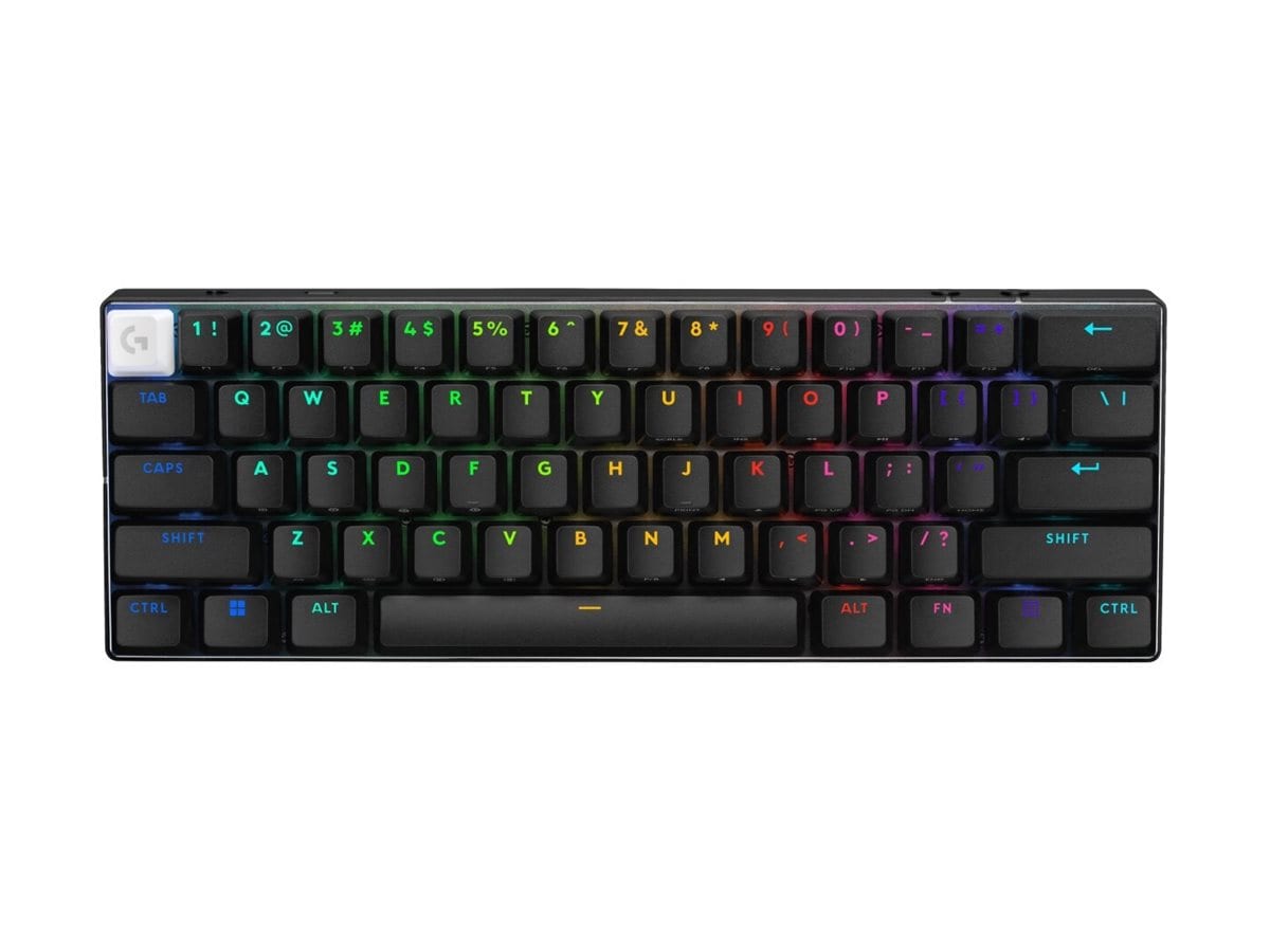 Logitech PRO X 60 LIGHTSPEED Wireless Gaming Keyboard (Tactile) - BLACK - FRA - CENTRAL-419 PRO X 60 LIGHTSPEED Wireless Gaming  (920-011906) thumbnail