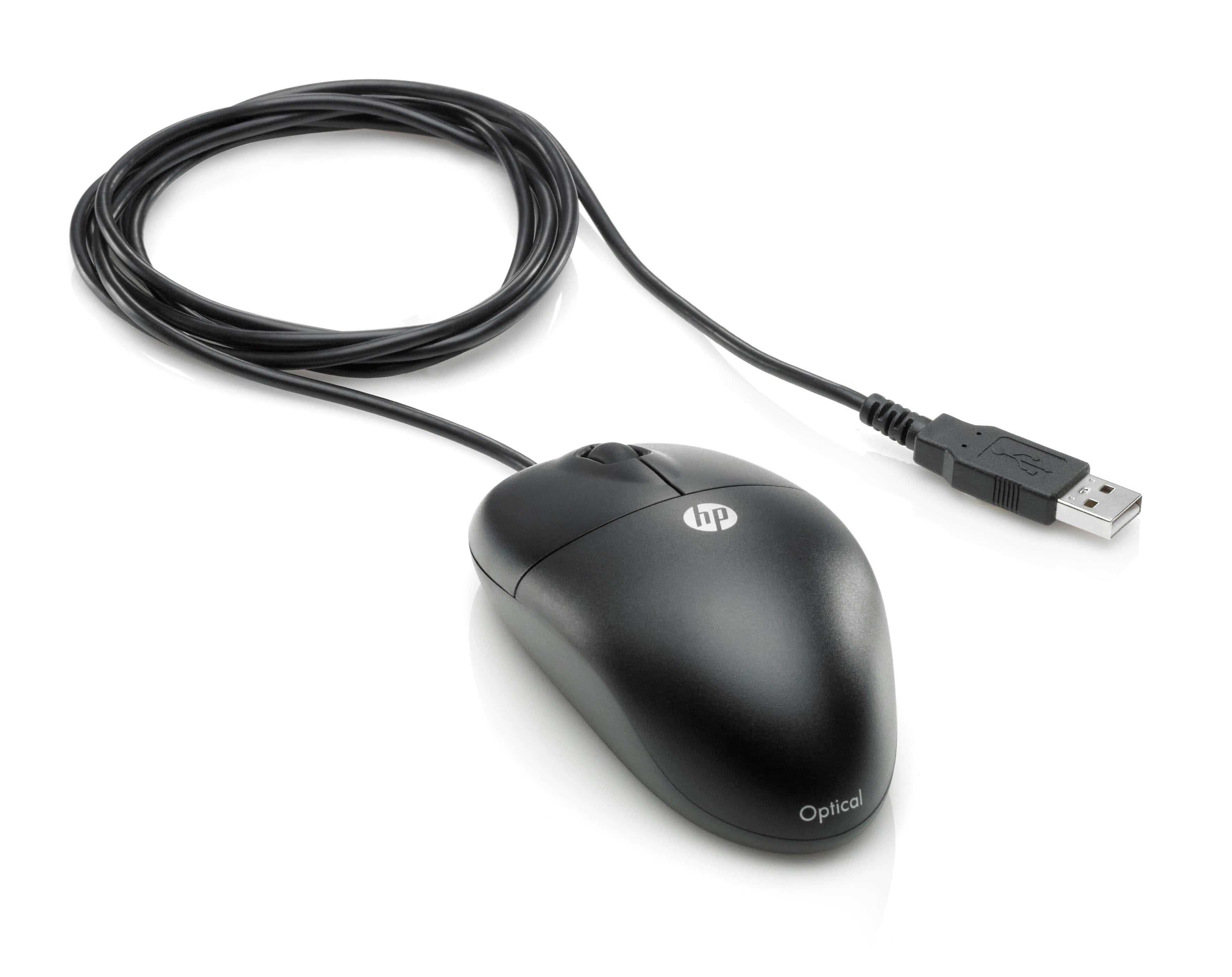 HP DC172B muis Kantoor Ambidextrous USB Type-A Optisch (DC172B) thumbnail