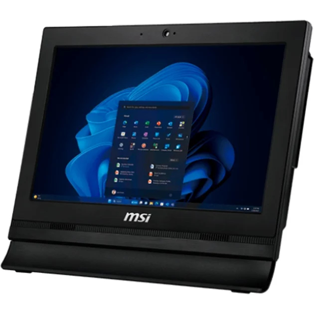 MSI PRO AP162T ADL-018XDE All-in-One PC/workstation Intel® N N100 39,6 cm (15.6") 1920 x 1080 Pixels Touchscreen Alles-in-één-pc 4 GB DDR4-SDRAM 128 GB SSD Windows 11 Home Wi-Fi 5 (802.11ac) Zwart (00A60211-018) thumbnail