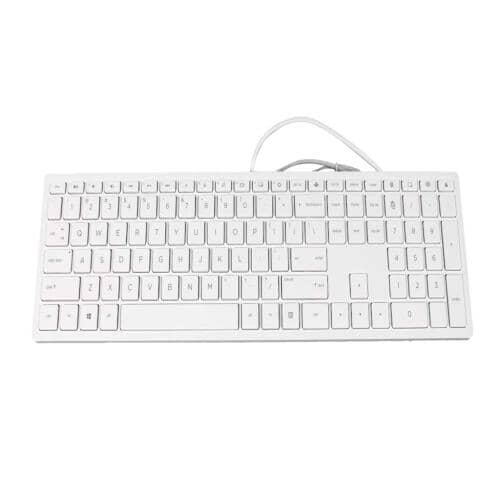 HP WHT CHEDDAR WIRED USB KBD NWAFR (928510-DE1) thumbnail
