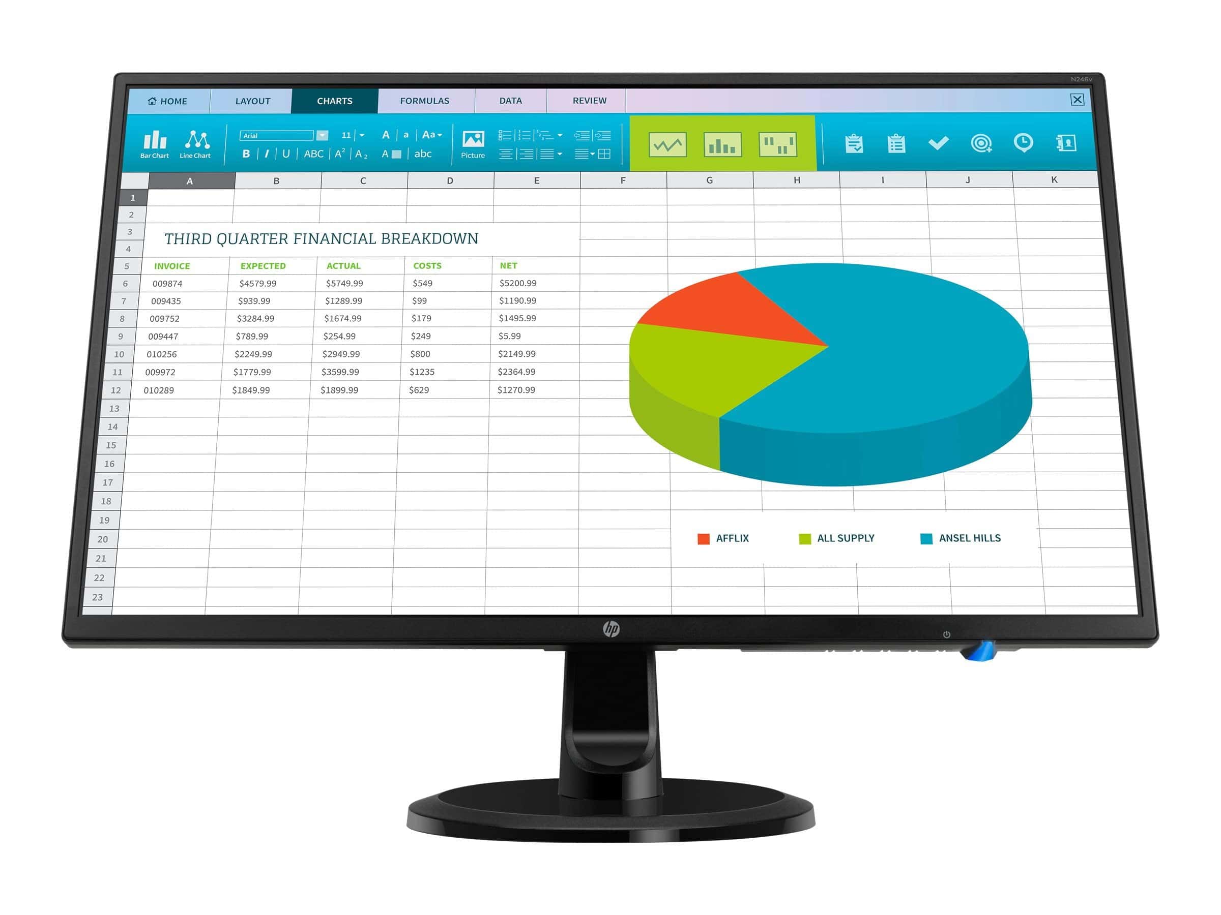 HP SPS-MON N246v 23.8-inch-B (930205-001) thumbnail