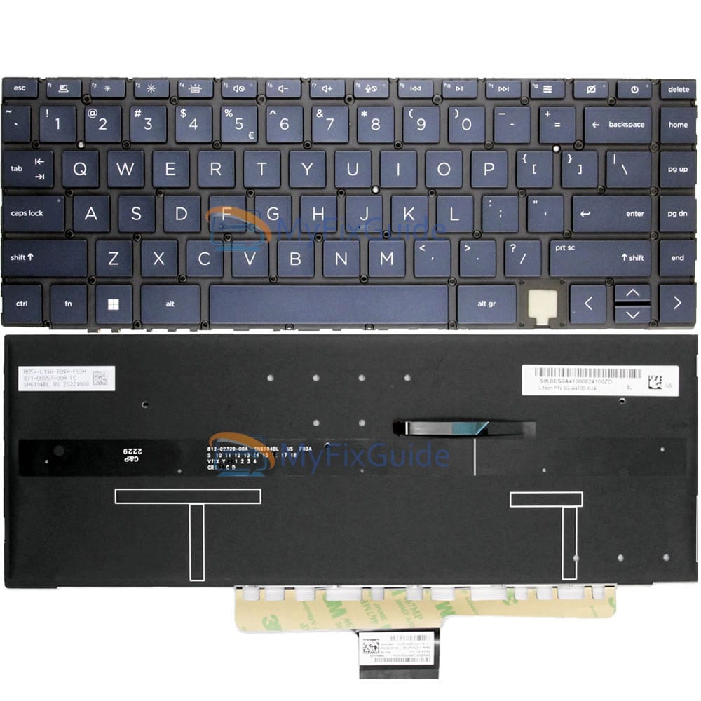 HP SPS-SWISS COMBO BLACK KEYBOARD SWIS2 (L34194-111) thumbnail