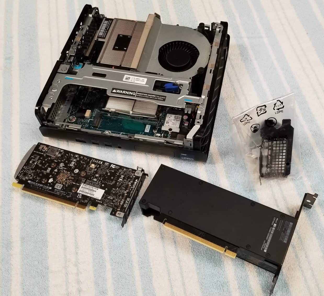 HP SPS-PCA NVIDIA RTX 4000 SFF ADA GEN 20GB (N37271-001) thumbnail