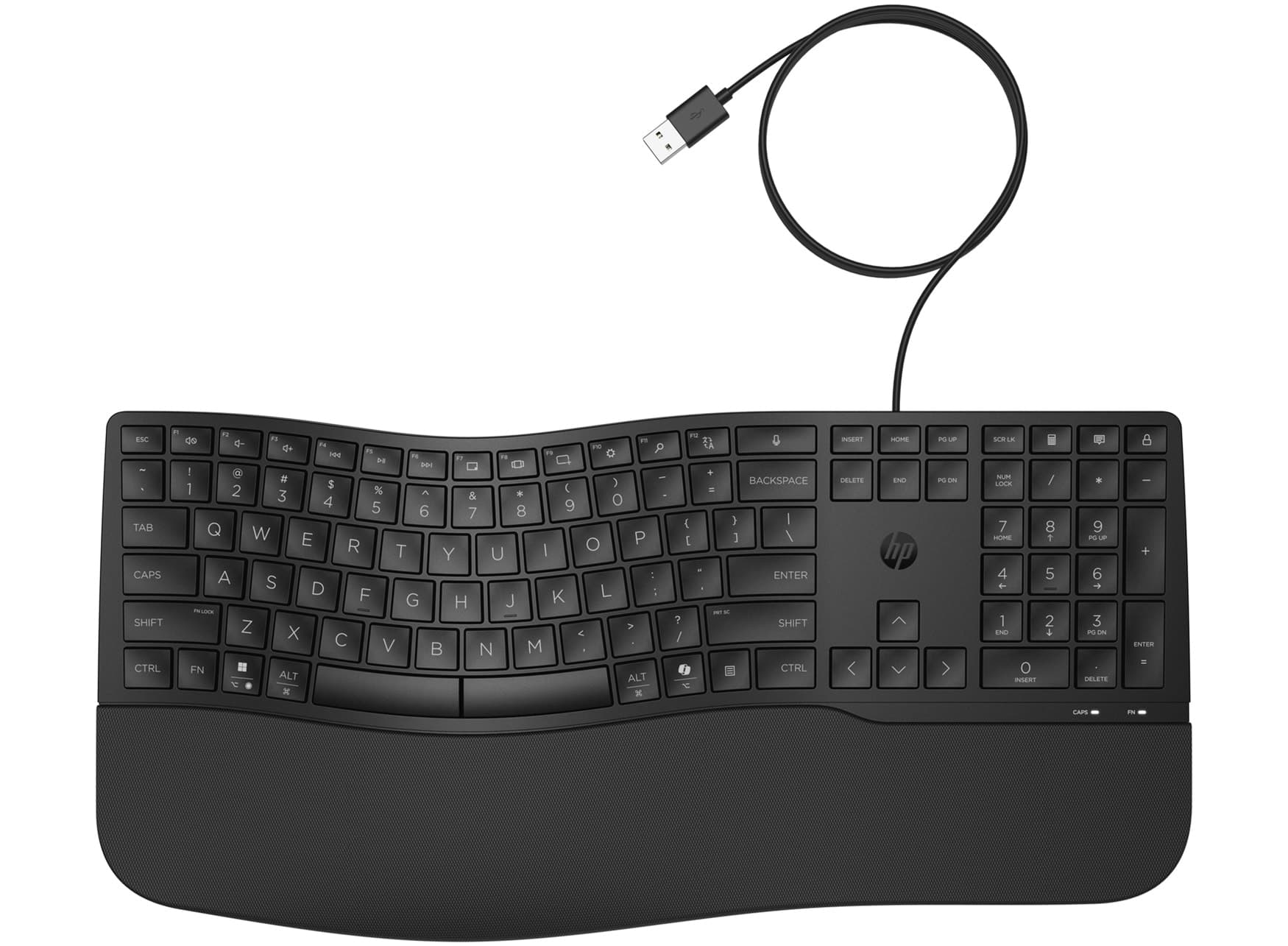 HP SPS-KBD HP 480 CFT WIRED SWIS2 (N73365-BG1) thumbnail