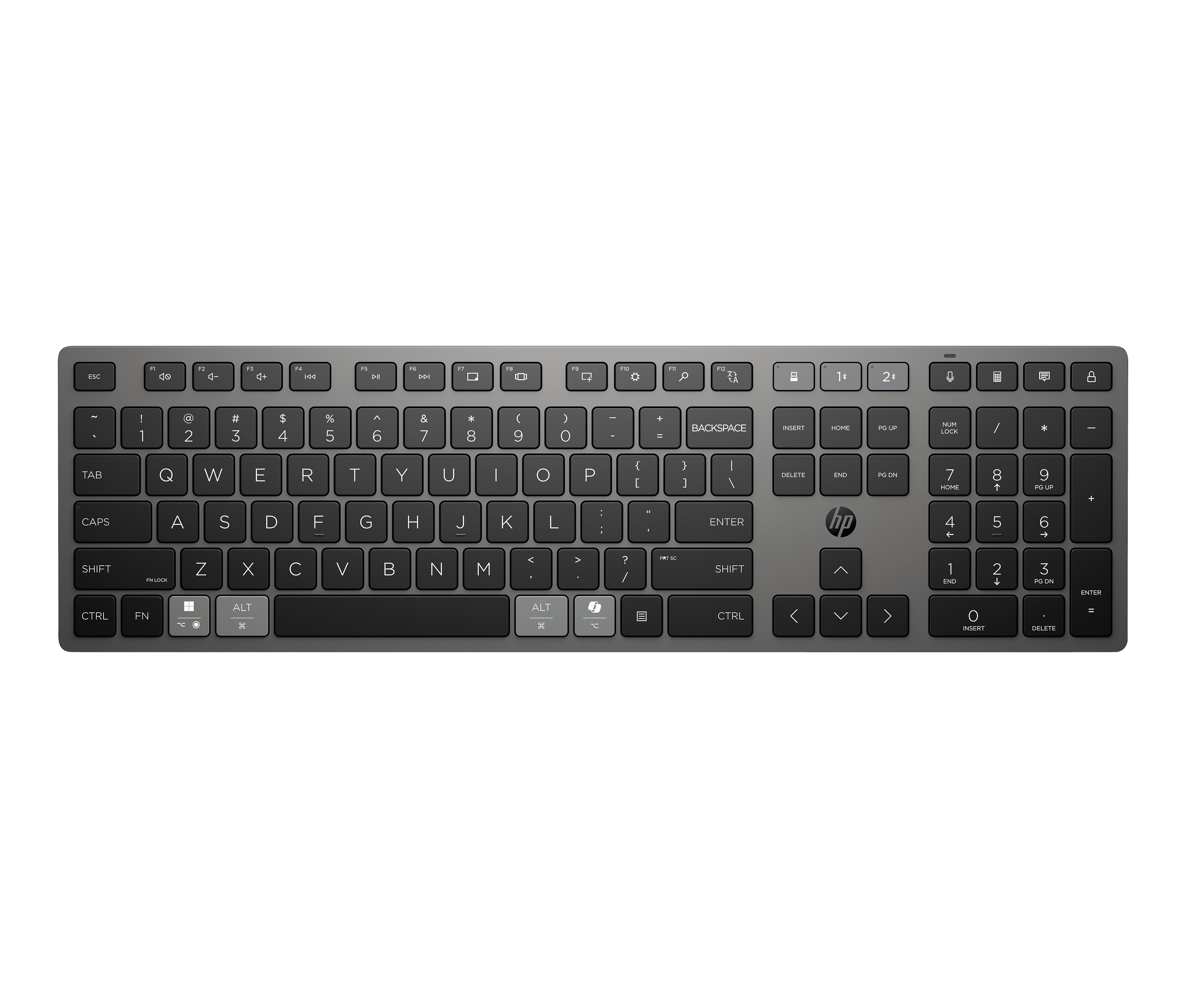 HP SPS-KBD HP 720 DUAL-MODE RCHB WL UK (N98473-031) thumbnail