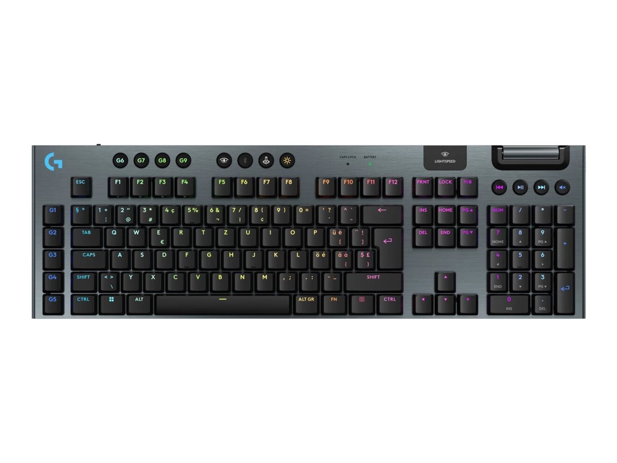 Logitech G915 X LIGHTSPEED WRLS G KB-BLACK-CH-EME (920-012673) thumbnail