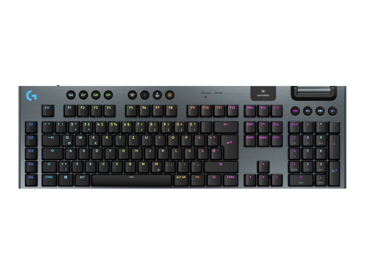 Logitech G915 X LIGHTSPEED WRLS G KB-BLACK-DEU-EM (920-012697) thumbnail