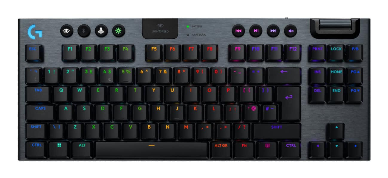 Logitech G915 X LIGHTSPEED TKL WRLS G KB-BLACK-UK (920-012720) thumbnail