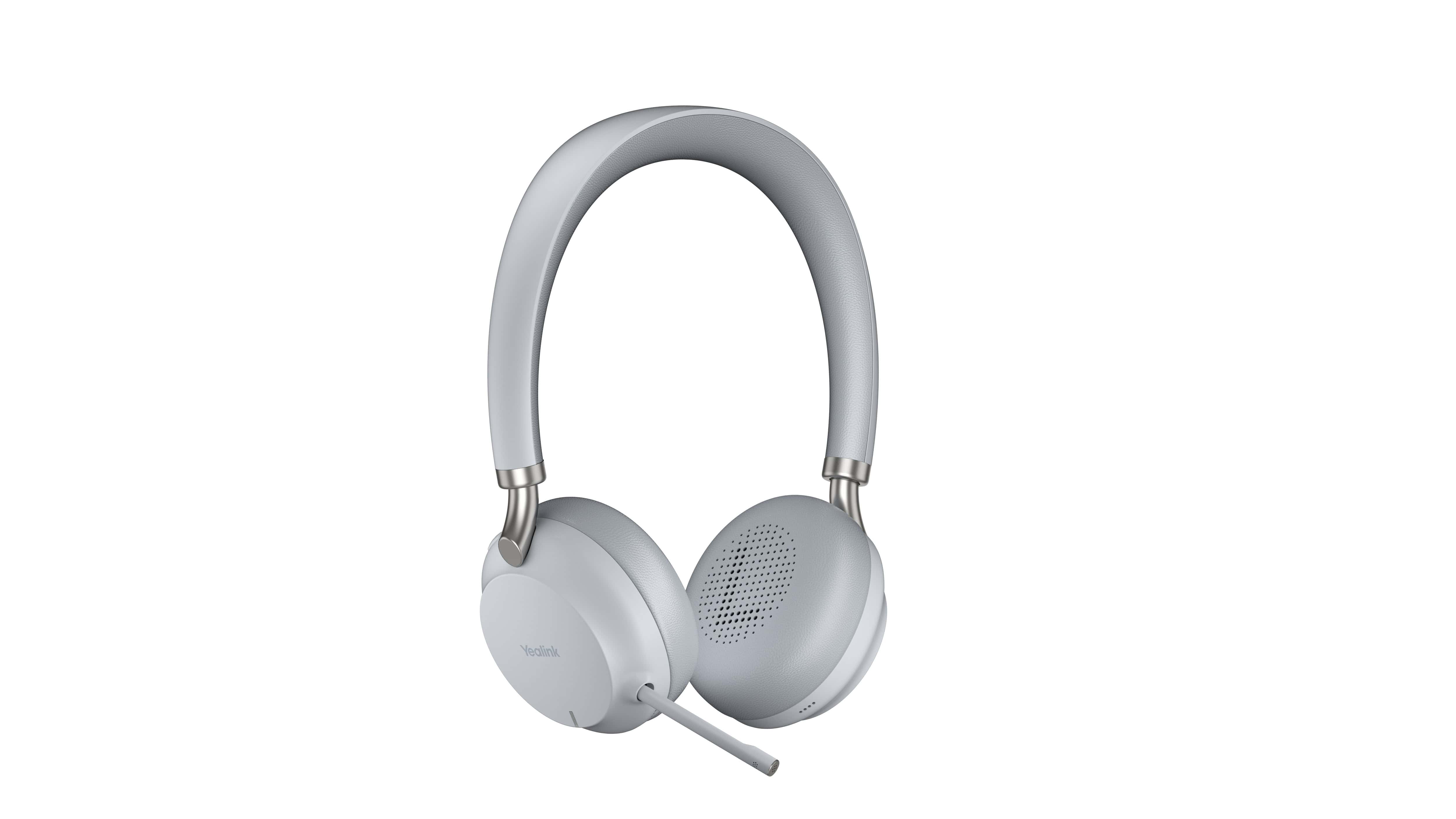 Yealink BH72 Teams + BHC76 Headset Draadloos Hoofdband Kantoor/callcenter USB Type-C Bluetooth Oplaadhouder Licht Grijs (1208612) thumbnail