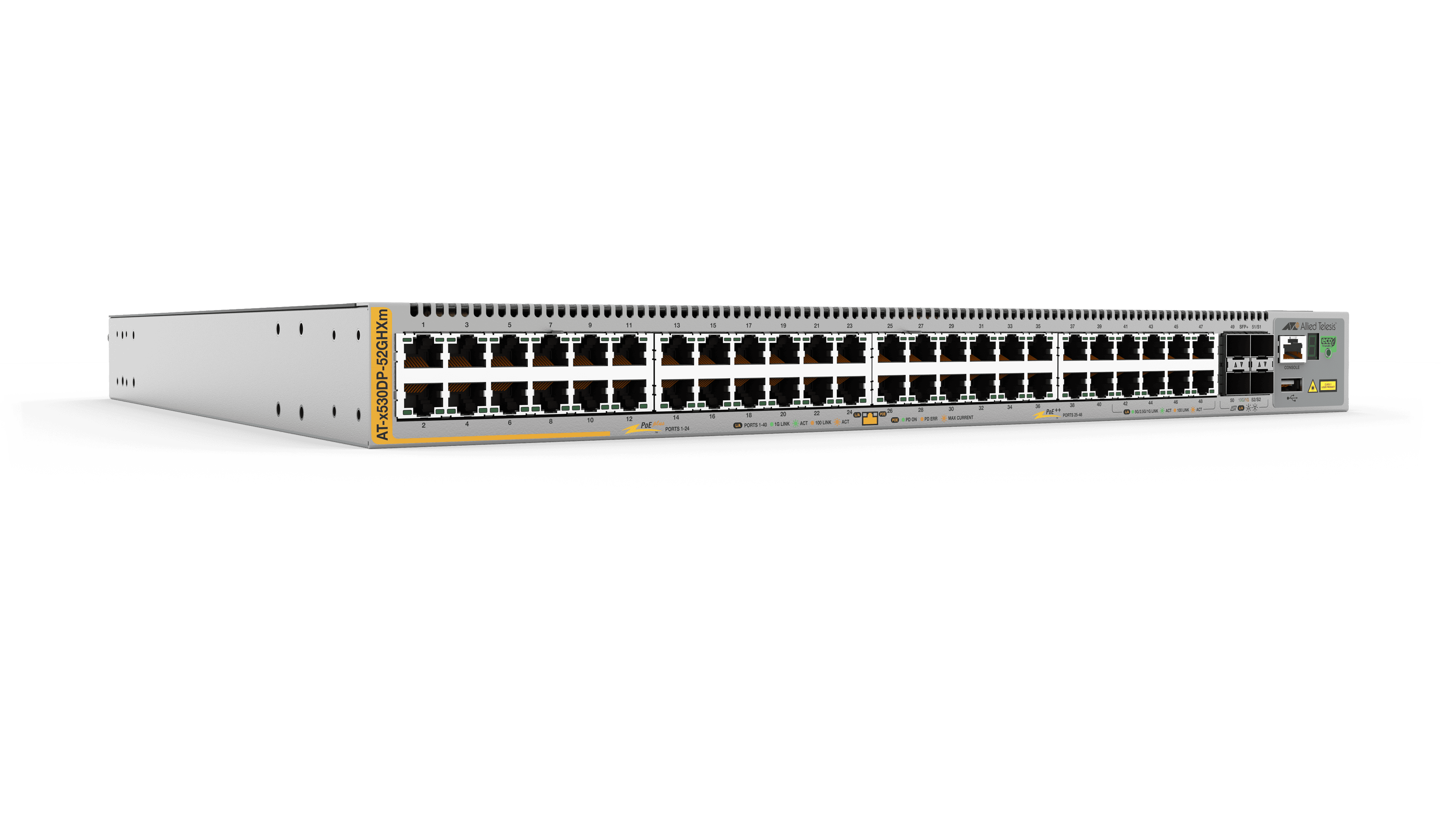 Allied Telesis x530 Series - Stackable Gigabit Switches with 10G Uplink (AT-X530DP-52GHXM) thumbnail