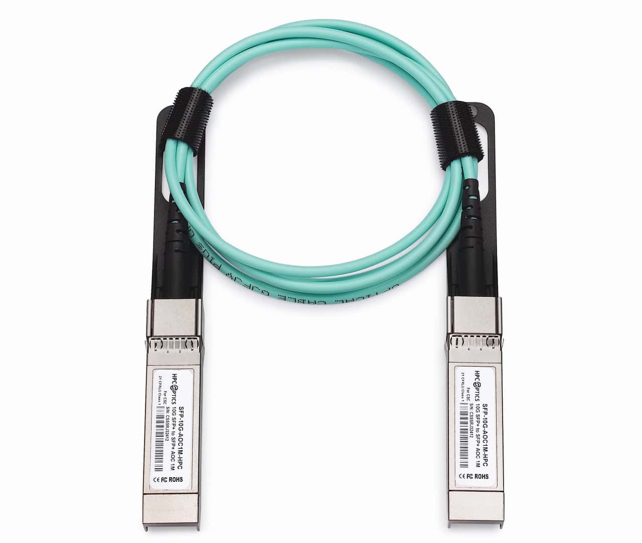 Cisco 10GBASE Active Optical SFP+ Cable 2M (SFP-10G-AOC2M-RF) thumbnail