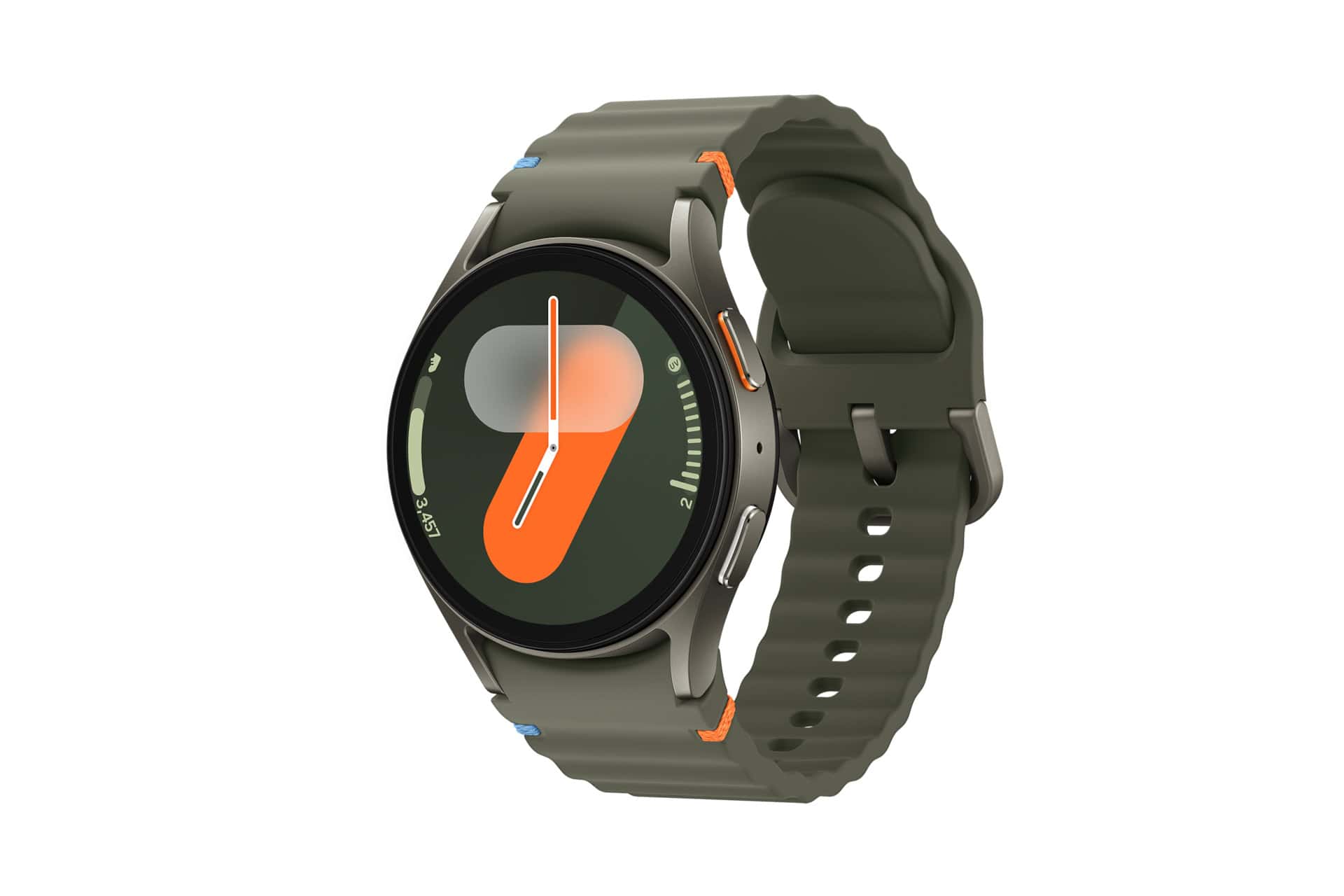 Samsung Galaxy Watch7 3,3 cm (1.3") AMOLED 40 mm Digitaal 432 x 432 Pixels Touchscreen 4G Groen Wifi GPS (SM-L305FZGAEUE) thumbnail