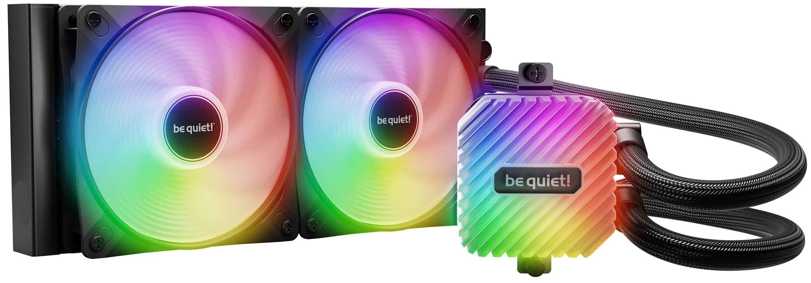 be quiet! LIGHT LOOP 240mm Black Processor Alles-in-één vloeistofkoeler 12 cm Zwart 1 stuk(s) (BW020) thumbnail