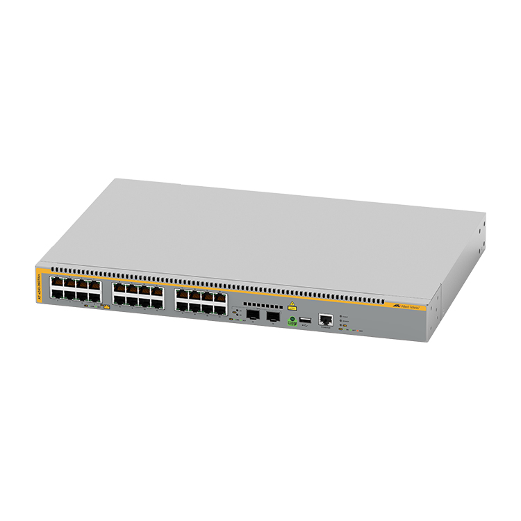 Allied Telesis Multi-Gigabit Layer 3 Lite Managed Switch 8x 10/100M/1/2.5/5G PoE++ 2x SFP+ ports EU Power Cord. (AT-X240-10GHXM-50) thumbnail