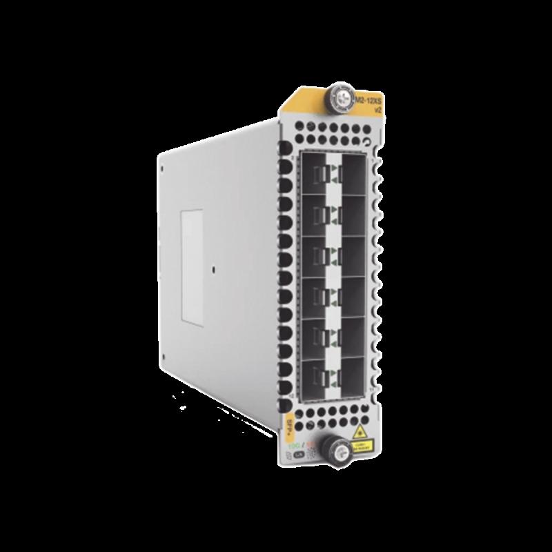 Allied Telesis 12 x 1/10G SFP+ ports line card for SBx908Gen2 x950 series. (AT-XEM2-12XS V2) thumbnail