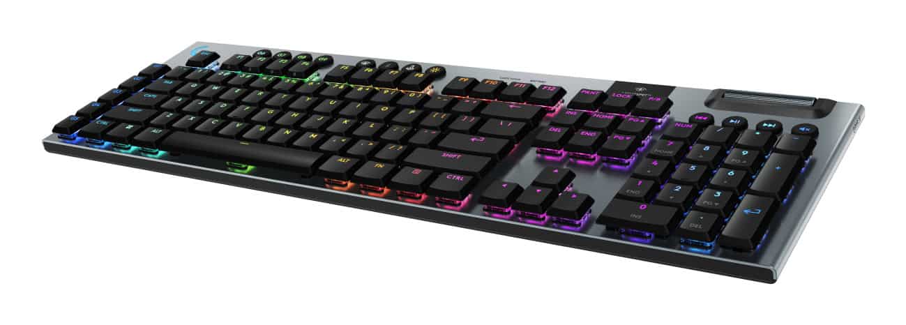 Logitech G915 X LIGHTSPEED Wireless Gaming Keyboard - BLACK - FRA - EMEA28i-935 (920-012672) thumbnail