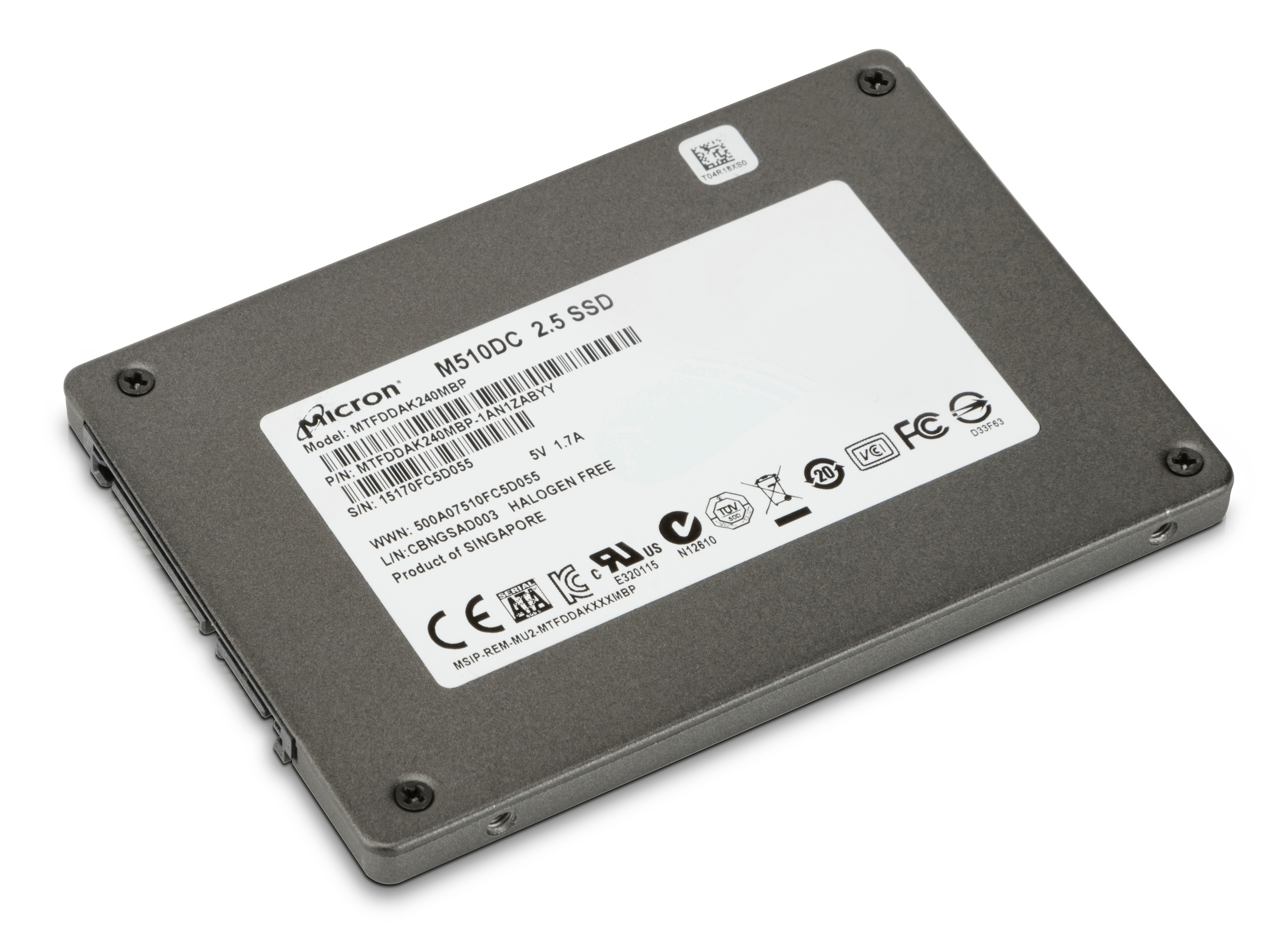 HP enterpriseklasse 480-GB SATA SSD (T3U08AA) thumbnail