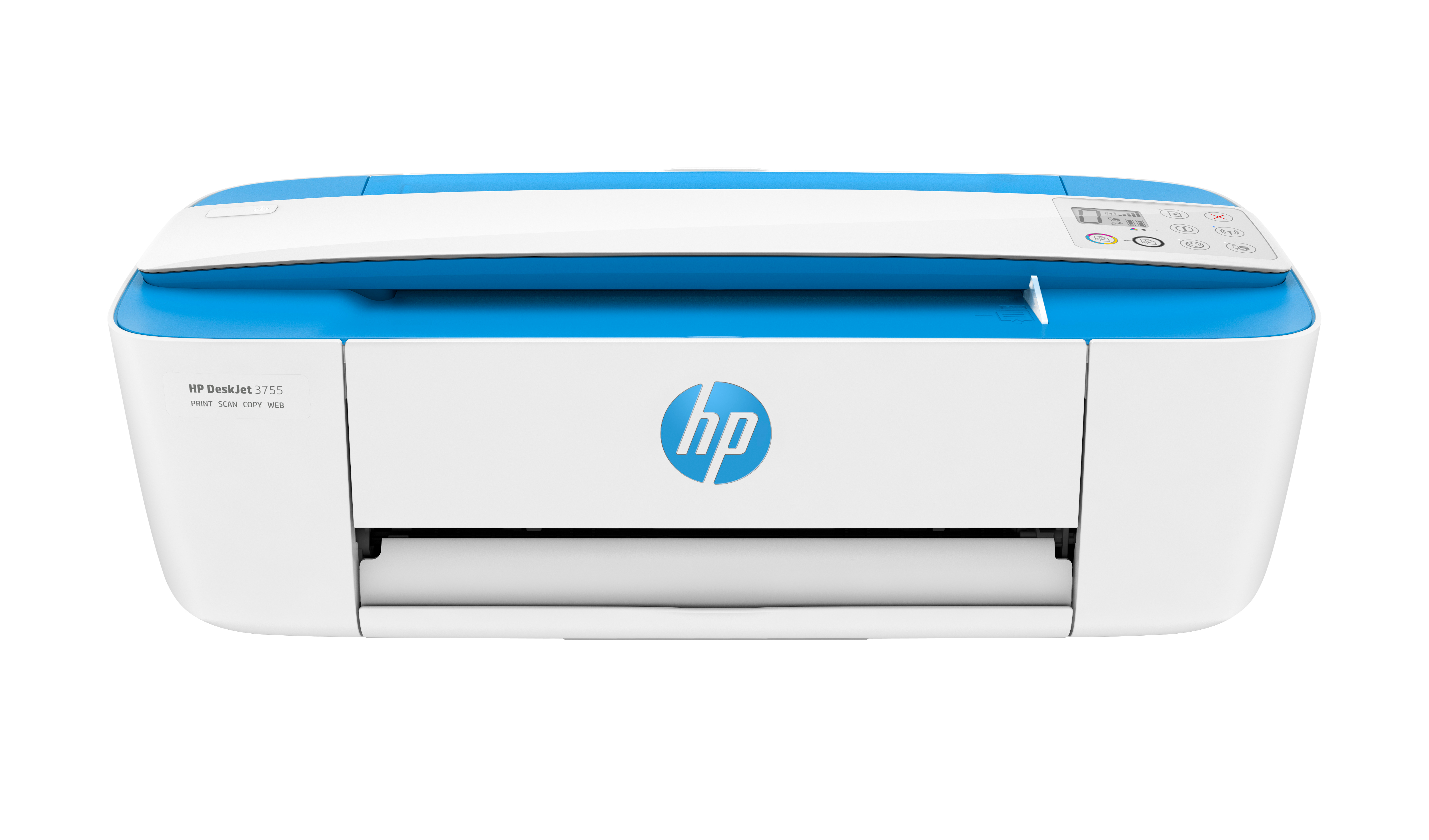 HP DeskJet 3760 Draadloos All-in-One Kleur Printer, Instant Ink; Kopieerapparaat, scanner (T8X19B#629) thumbnail