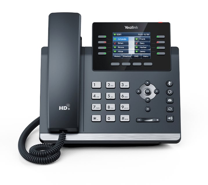 Yealink SIP-T44U IP telefoon Grijs 8 regels LCD Wifi (1301214) thumbnail