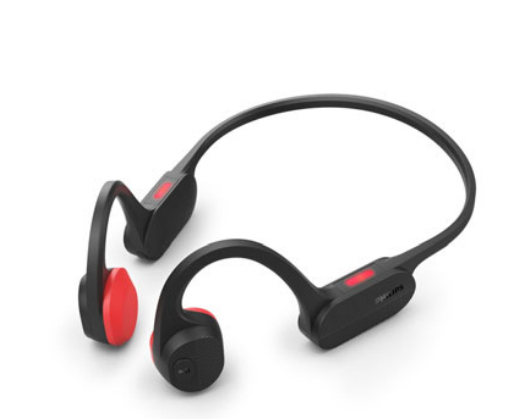Philips TAA5608BK Headset Draadloos Hoofdband Bluetooth Zwart, Rood (TAA5608BK/00) thumbnail