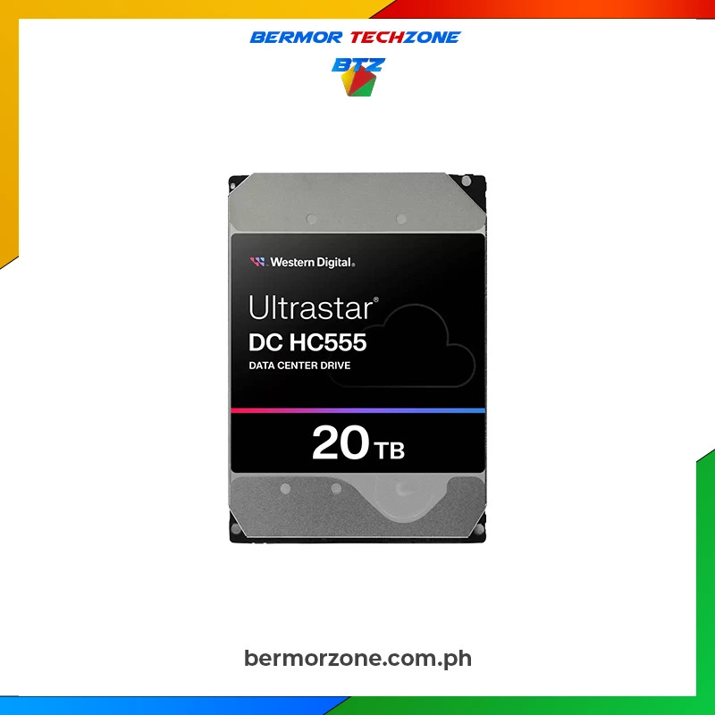 Western Digital 20TB WD Ultrastar DC HC555 (SATA 6Gb/s) WUH722020CLE6L4 512e SE (0B48724) thumbnail