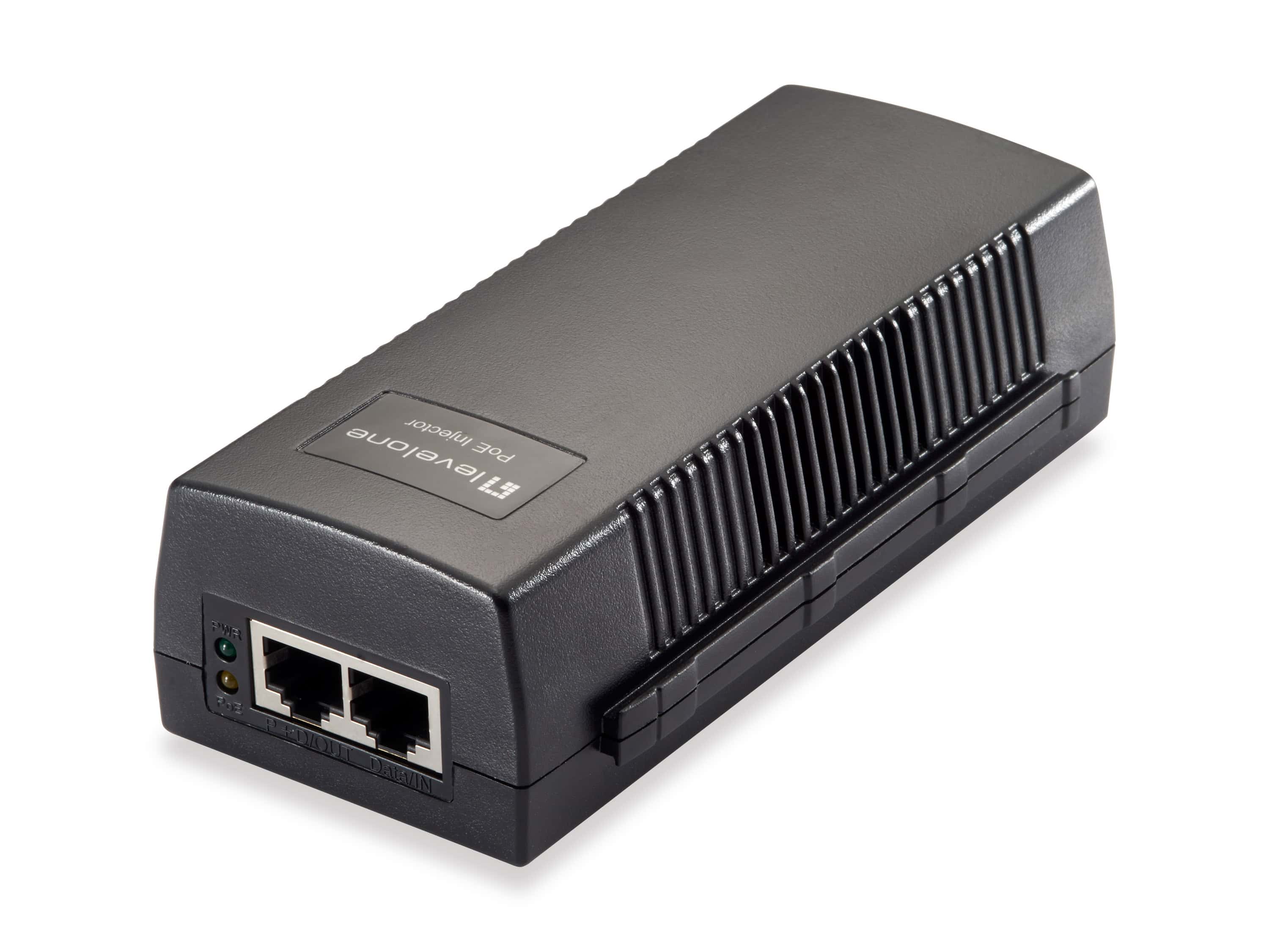 LevelOne POI-2012 PoE adapter & injector Fast Ethernet 52 V (POI-2012) thumbnail