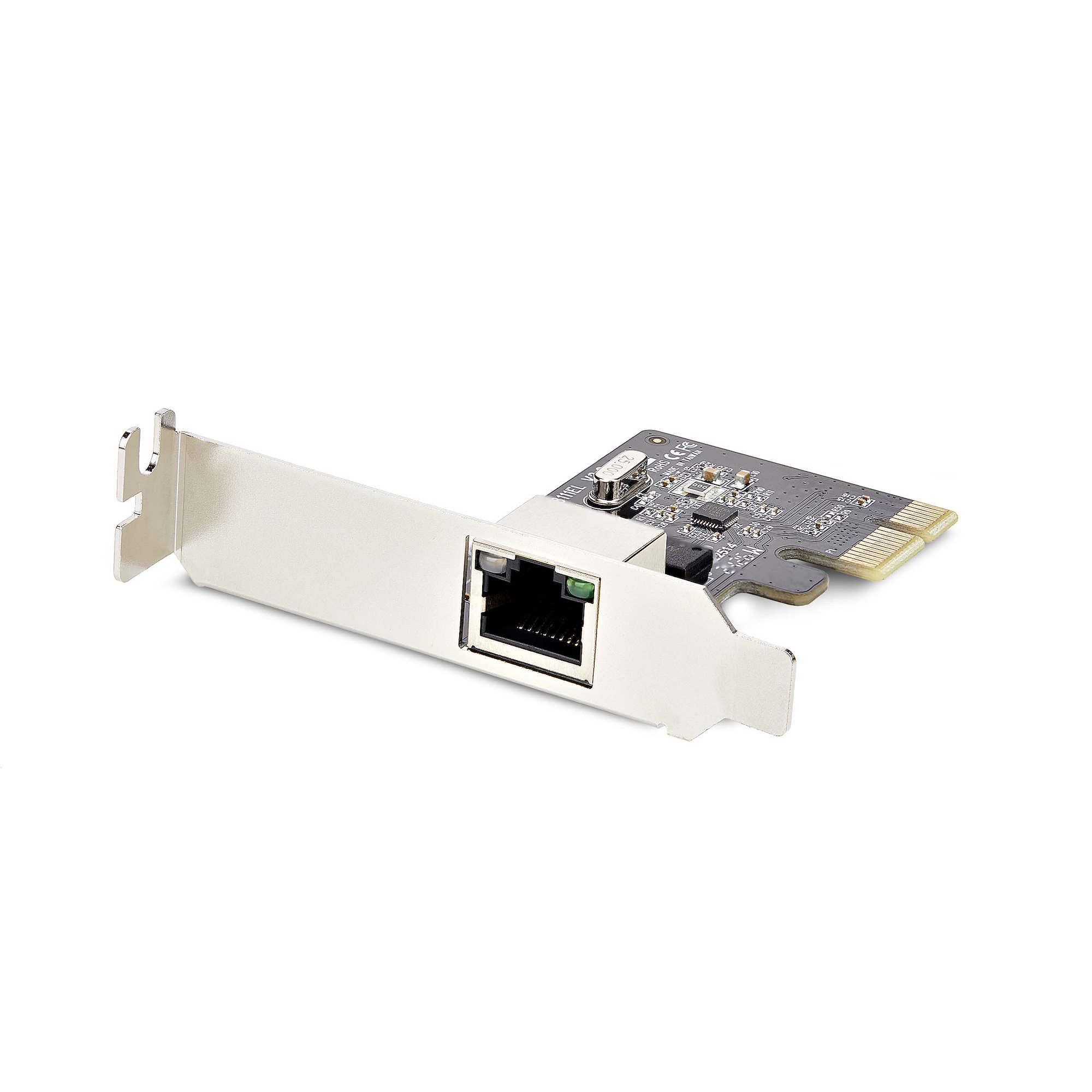 StarTech.com 1-Port Gigabit PCIe Ethernet Adapter Kaart, Low-Profile Netwerkkaart, 10/100/1000Mbps PCI Express NIC, Realtek RTL8111H, Windows en Linux, TAA (ST1000SPEX2LT) thumbnail