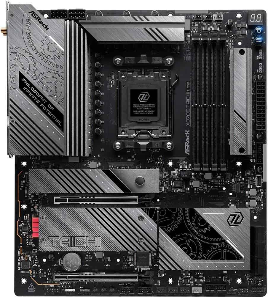 ASROCK X870E Taichi Lite Mainboard Sockel AM5 (90-MXBPA0-A0UAYZ) thumbnail