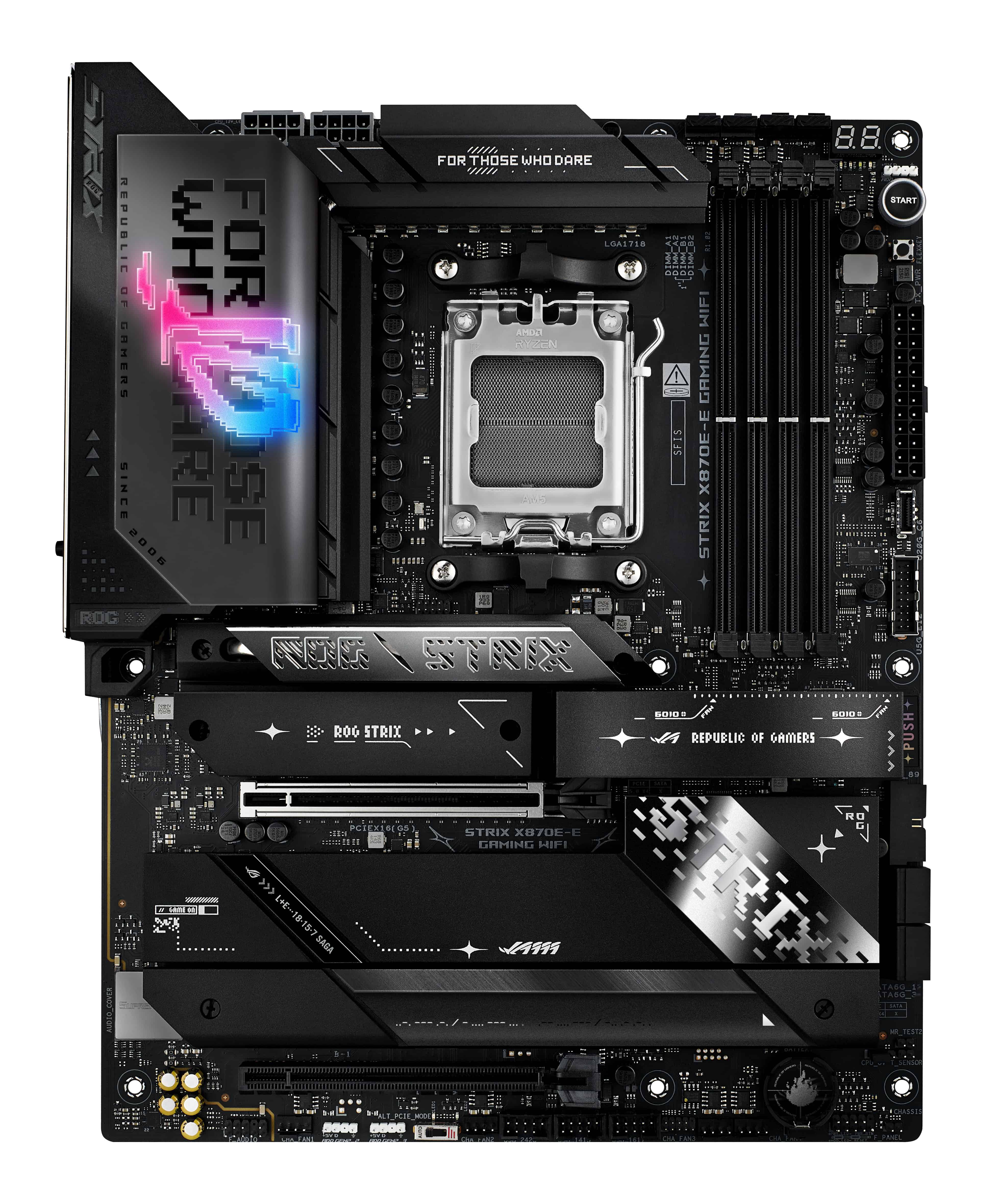 ASUS ROG STRIX X870E-E GAMING WIFI AMD X870E Socket AM5 ATX (90MB1IB0-M0EAY0) thumbnail