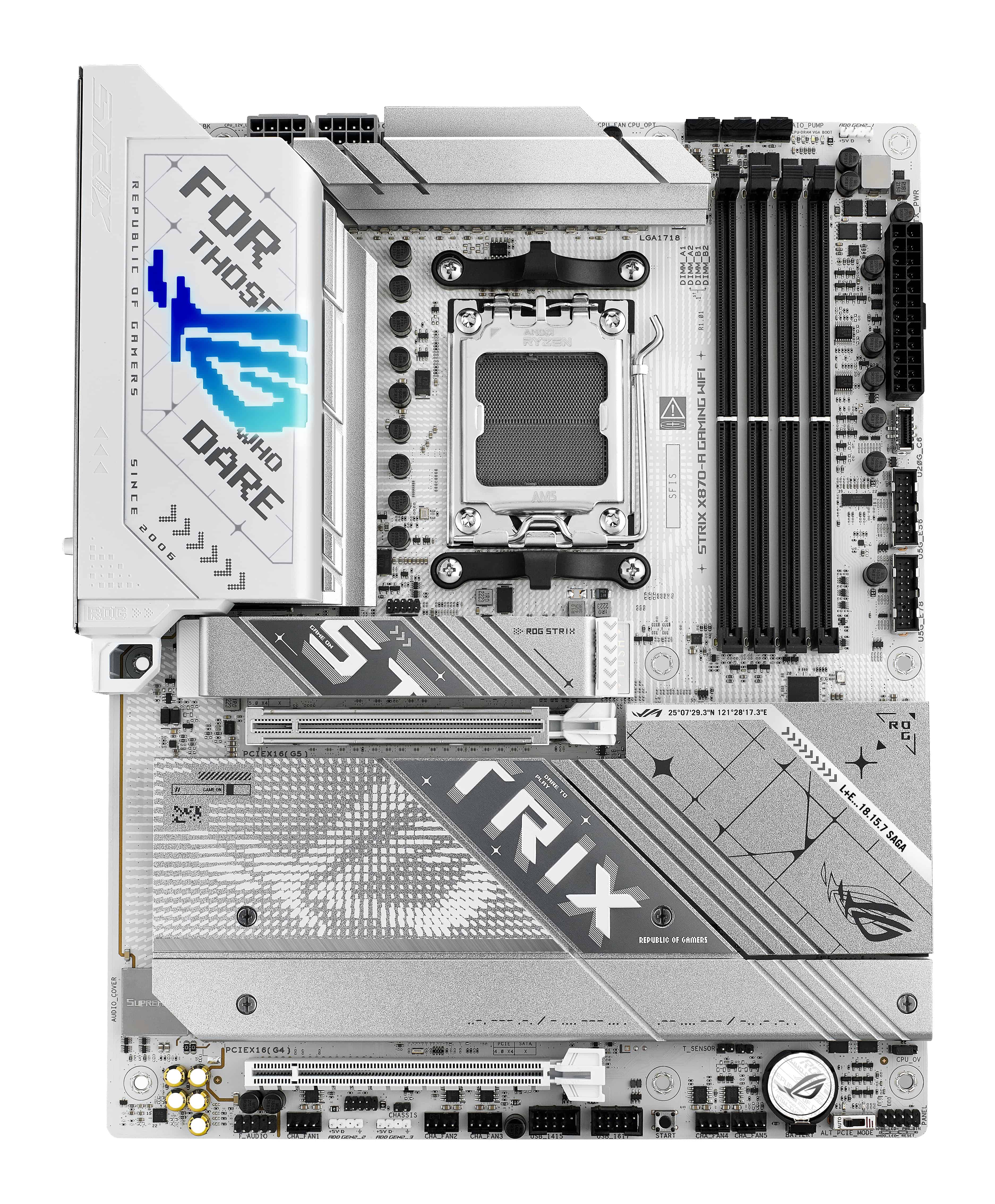 ASUS ROG STRIX X870-A GAMING WIFI AMD X870 Socket AM5 ATX (90MB1IF0-M0EAY0) thumbnail