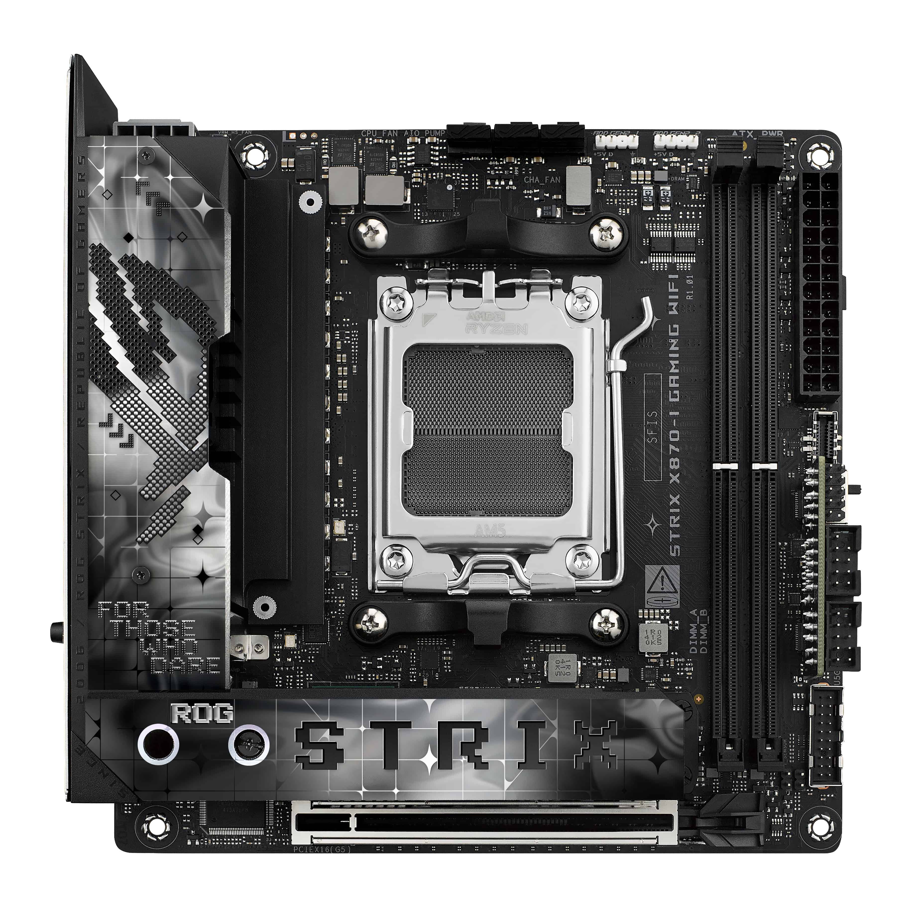ASUS ROG STRIX X870-I GAMING WIFI AMD X870 Socket AM5 mini ITX (90MB1IW0-M0EAY0) thumbnail