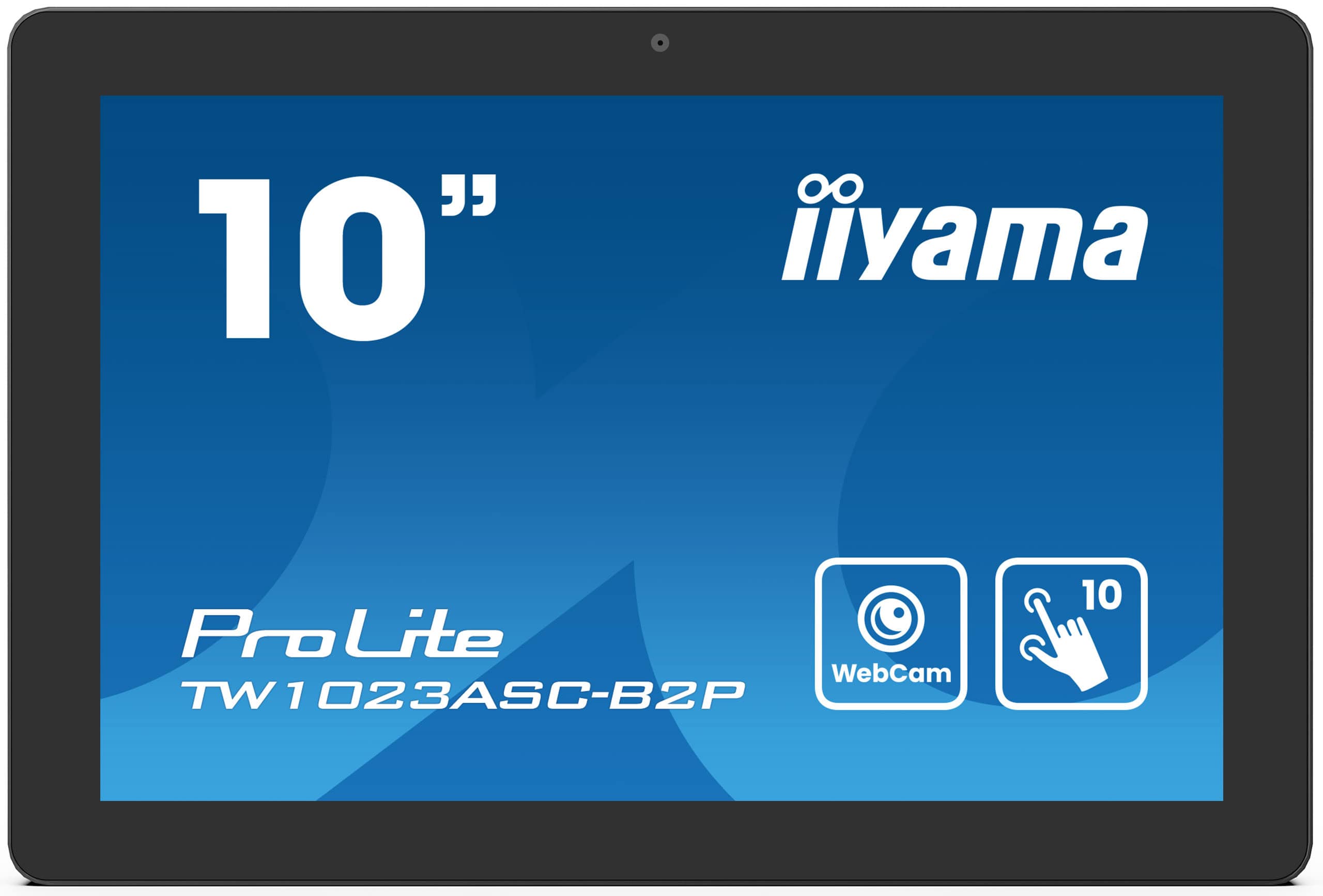 iiyama TW1023ASC-B2P aanraakbedieningspaneel 25,6 cm (10.1) 1280 x 800 Pixels (TW1023ASC-B2P) thumbnail