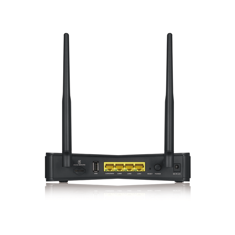 ZyXEL Nebula LTE3301-PLUS LTE Indoor Router NebulaFlex with 1 year Pro Pack CAT6 4x Gbe LAN AC1200 WiFi (LTE3301PLUSEU0102F) thumbnail