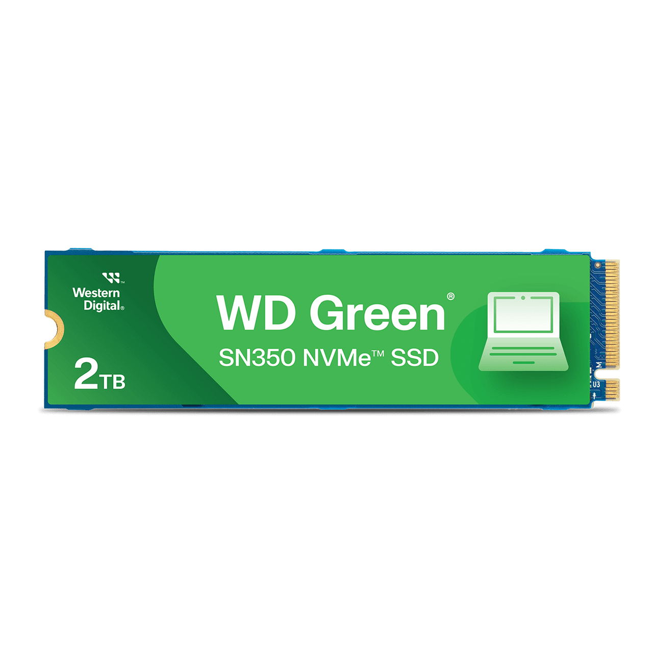 Western Digital WD GREEN SN350 NVME SSD 2TB M.2 (WDS200T3G0C-00AZL0) thumbnail