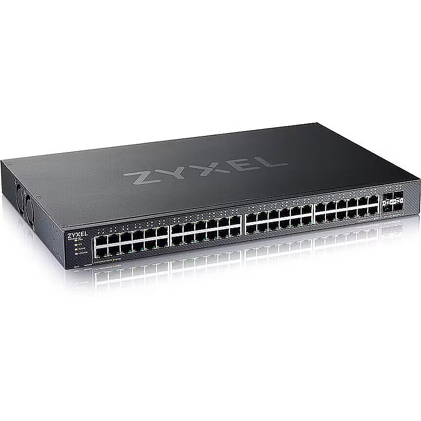 Zyxel XGS1935-52HP Smart Managed Switch 48x Gigabit Ethernet, 4x 10G SFP+ (XGS1935-52HP-EU0101F) thumbnail