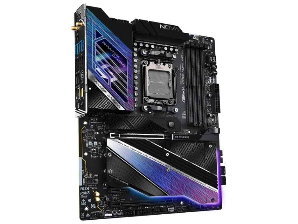 ASROCK X870E Nova WiFi (AM5) (D) (90-MXBPX0-A0UAYZ) thumbnail