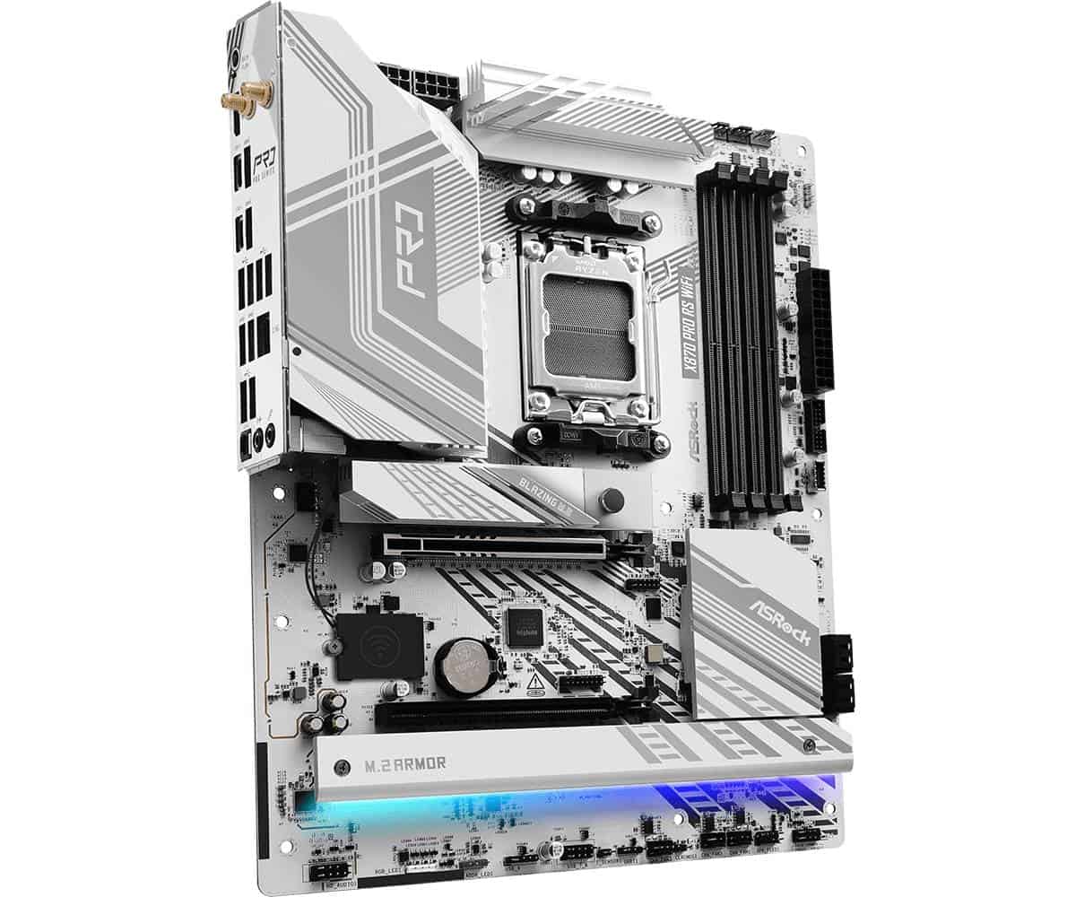 ASROCK X870 Pro RS WiFi (AM5) (D) (90-MXBQ00-A0UAYZ) thumbnail