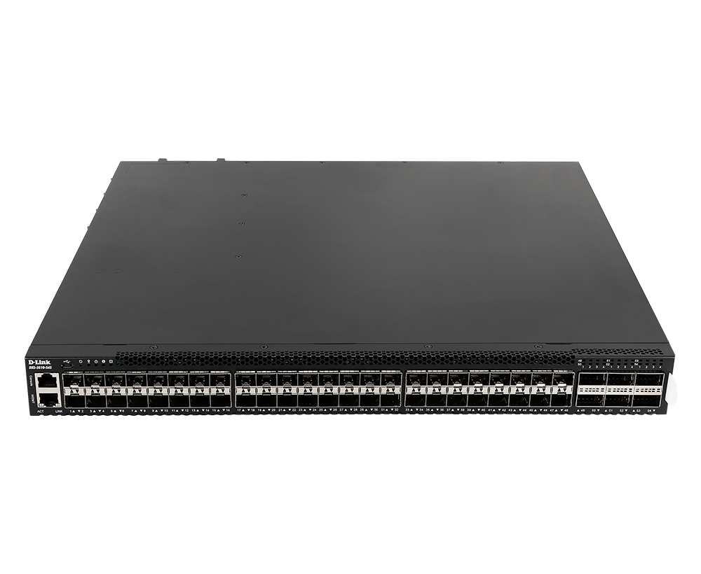 D-Link DXS-3610-54S Managed L3 1U Zwart (DXS-3610-54S/SI) thumbnail