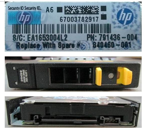 HP HD 1TB 6G 7.2K 3.5 SAS P2000 (RP001228991) thumbnail