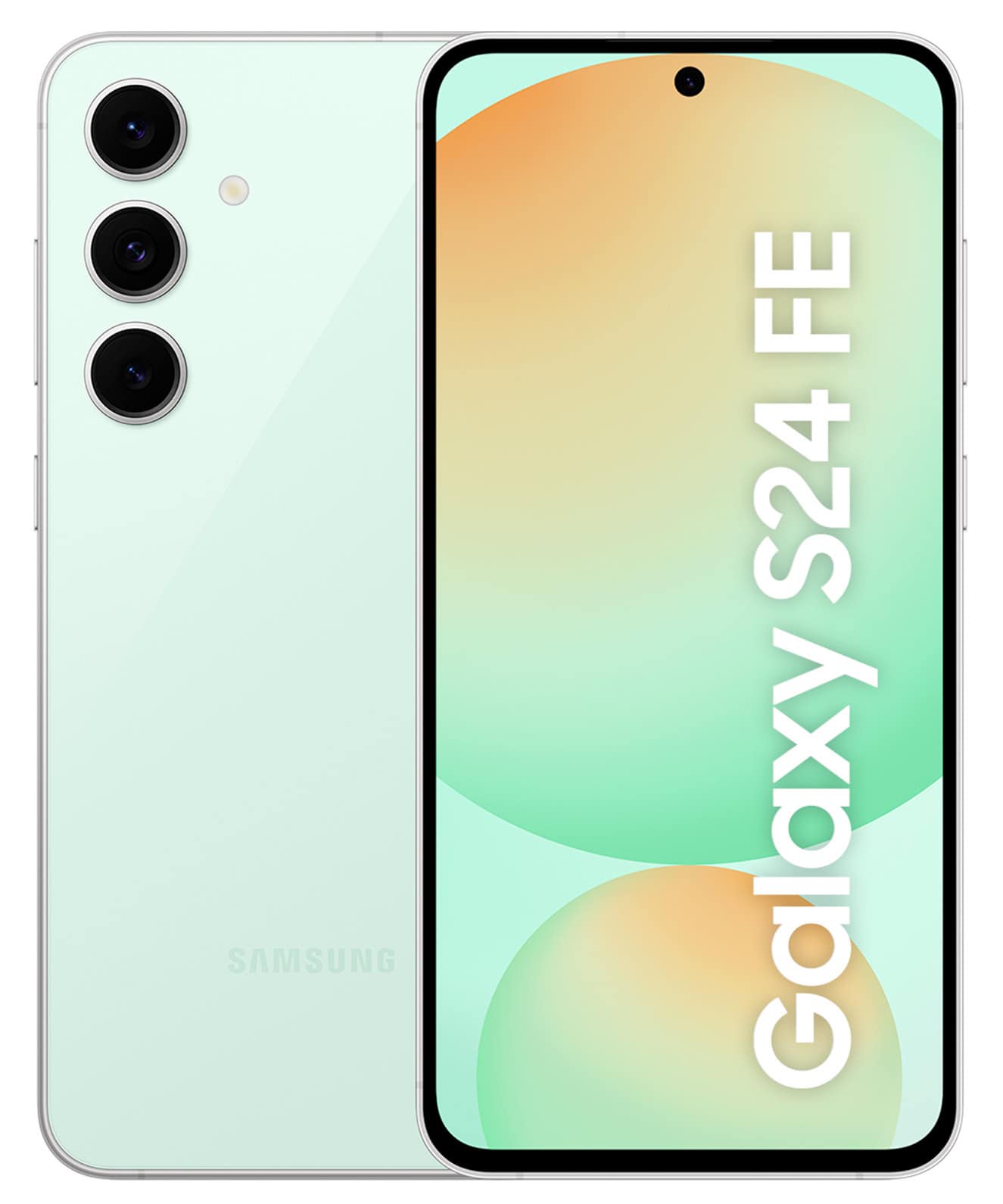 Samsung Galaxy S24 FE 17 cm (6.7) Dual SIM Android 14 5G USB Type-C 8 GB 128 GB 4700 mAh Muntkleur (SM-S721BLGDEUE) thumbnail