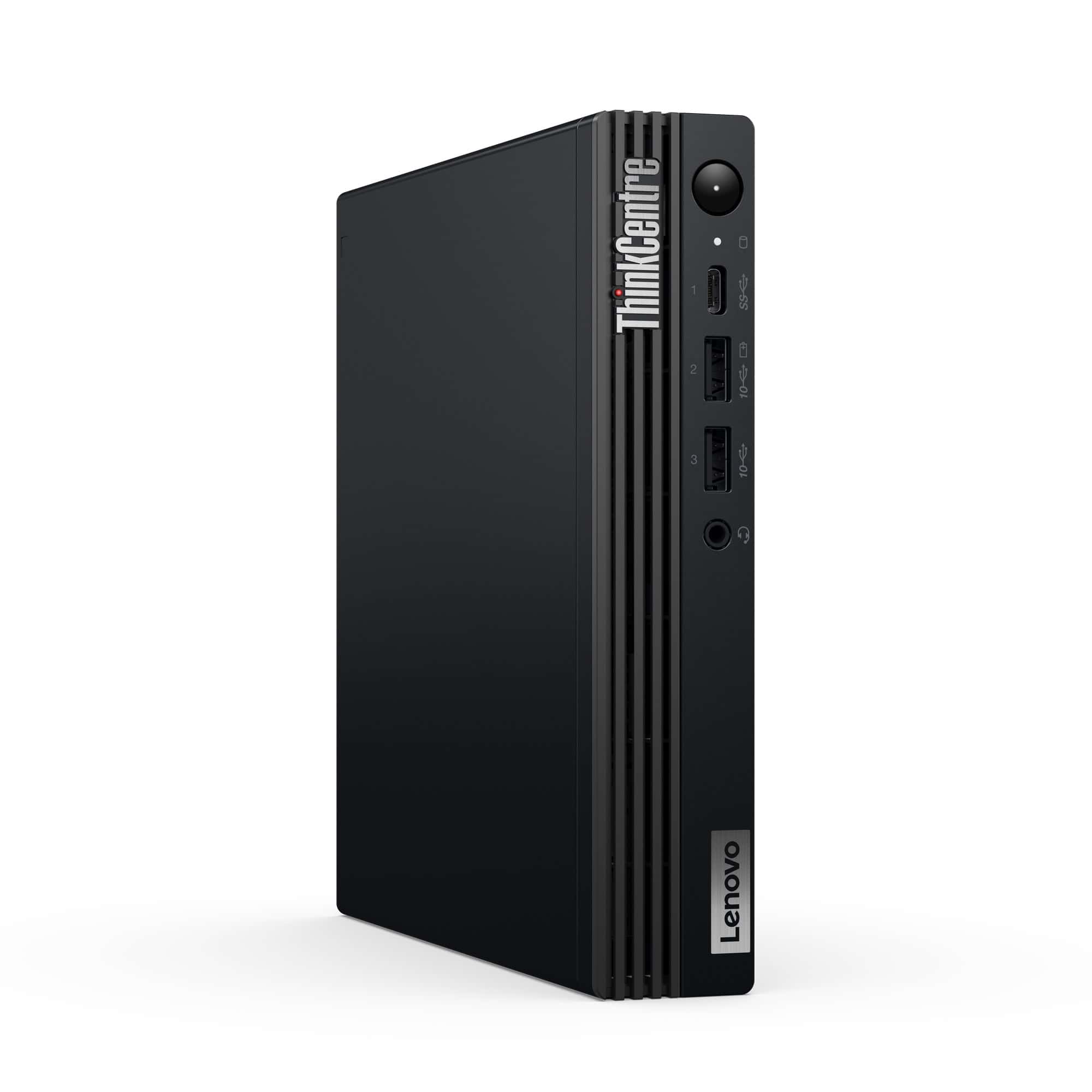 Lenovo ThinkCentre M70q Gen 5 Intel® Core™ i7 i7-14700T 16 GB DDR5-SDRAM 512 GB SSD Windows 11 Pro Mini PC Zwart (12TD000HMH) thumbnail