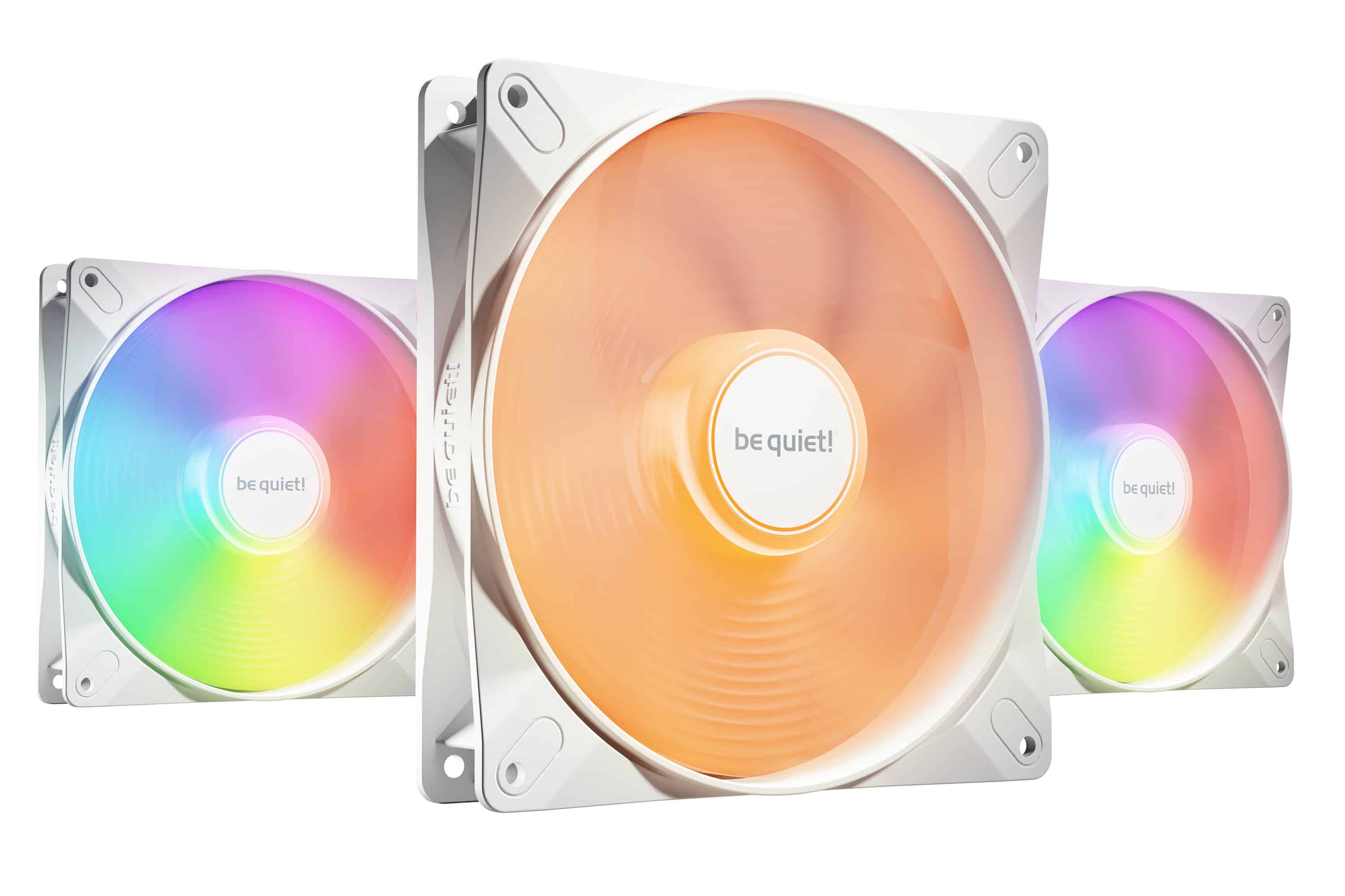 be quiet! LIGHT WINGS LX 140mm PWM 3-Pack White Computer behuizing Ventilator 14 cm Wit 3 stuk(s) (BL128) thumbnail