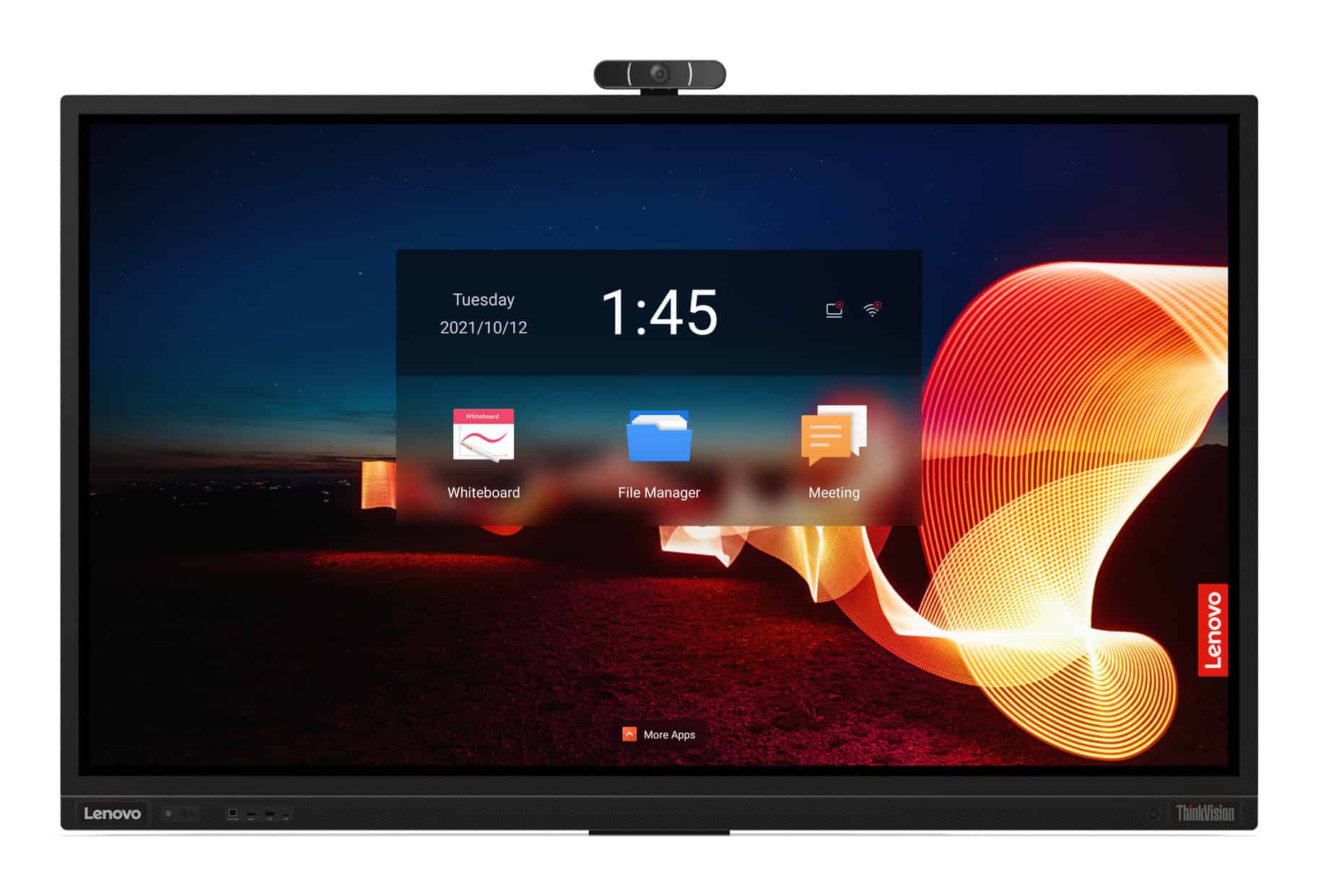 Lenovo ThinkVision T75 computer monitor 190,5 cm (75") 3840 x 2160 Pixels 4K Ultra HD LED Touchscreen Zwart (62F4WA1CEK) thumbnail