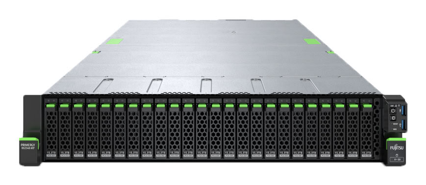Fujitsu PRIMERGY RX2540 M7 server 0 GB Rack (2U) Intel® Xeon® Silver 4510 2,4 GHz 32 GB DDR5-SDRAM 900 W (VFY:R2547SC541IN) thumbnail