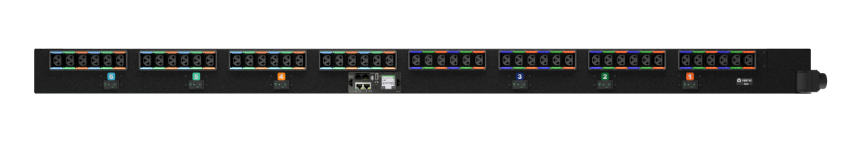 Vertiv Geist DU05M5B1-48CF17-2S02A9K00-S-A energiedistributie 48 AC-uitgang(en) 0U Zwart (VP4UV0A3) thumbnail