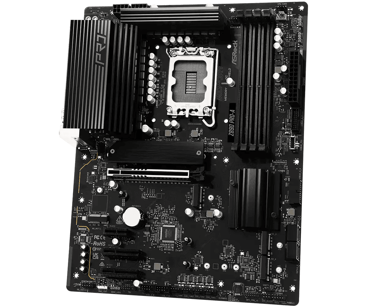 ASRock 1851 ASRock Z890 Pro-A DDR5 (90-MXBP50-A0UAYZ) thumbnail