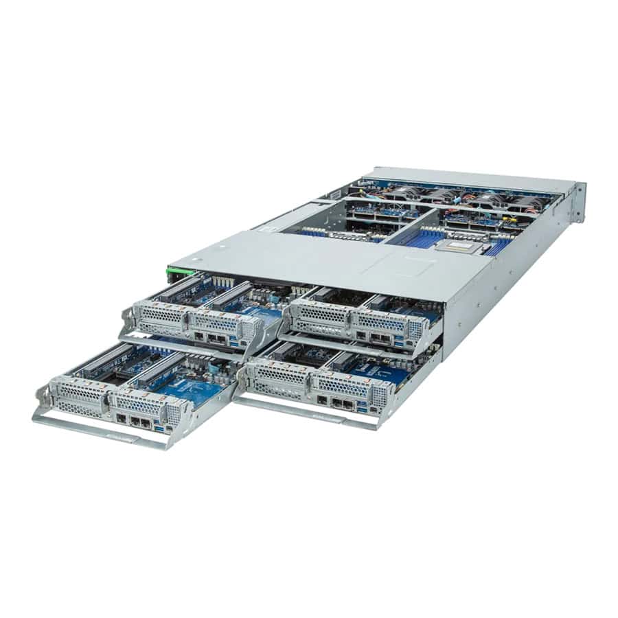 GIGABYTE H273 LGA 6096 Rack (2U) Zwart (6NH273Z80DR000AAW1) thumbnail