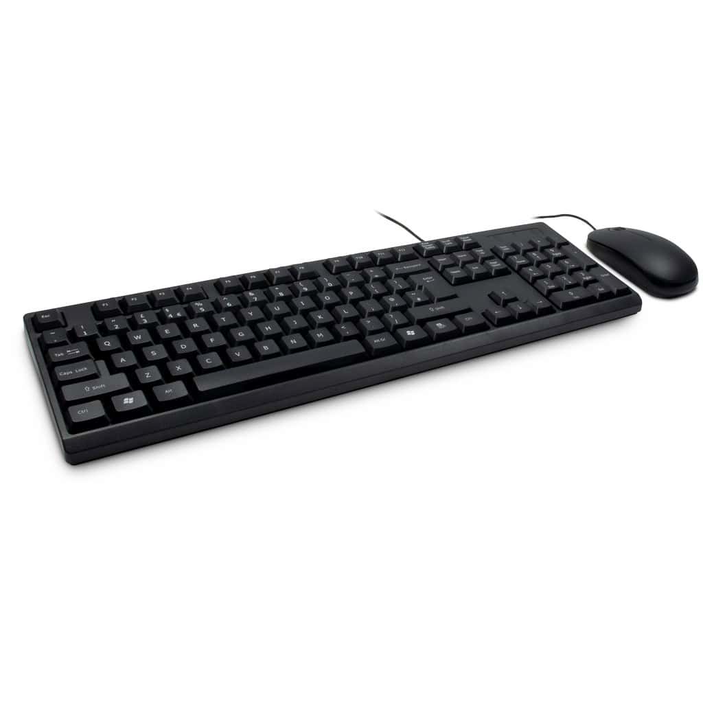 Inter Tech Inter-Tech NK-1000EC Tastatur USB QWERTY Englisch Schwarz (88884105) (88884105) thumbnail