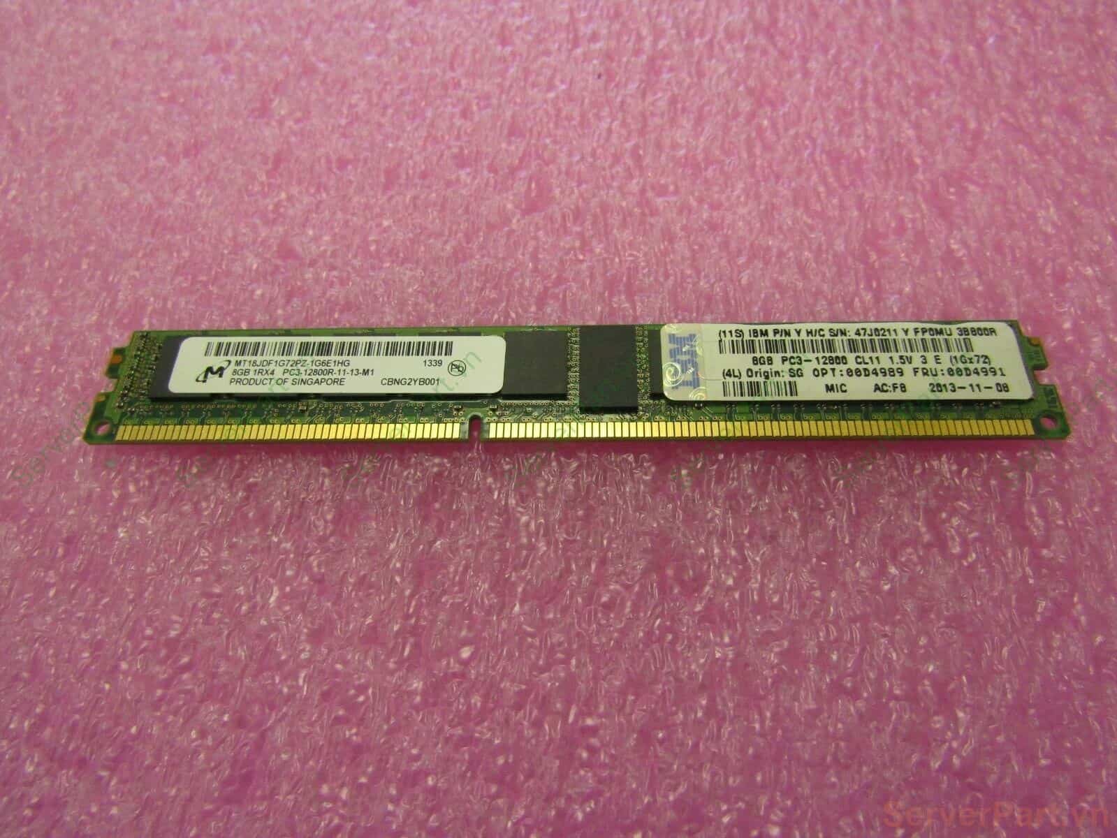 Lenovo 8 GB Single-Rank x4 15 V PC (00D4991) thumbnail