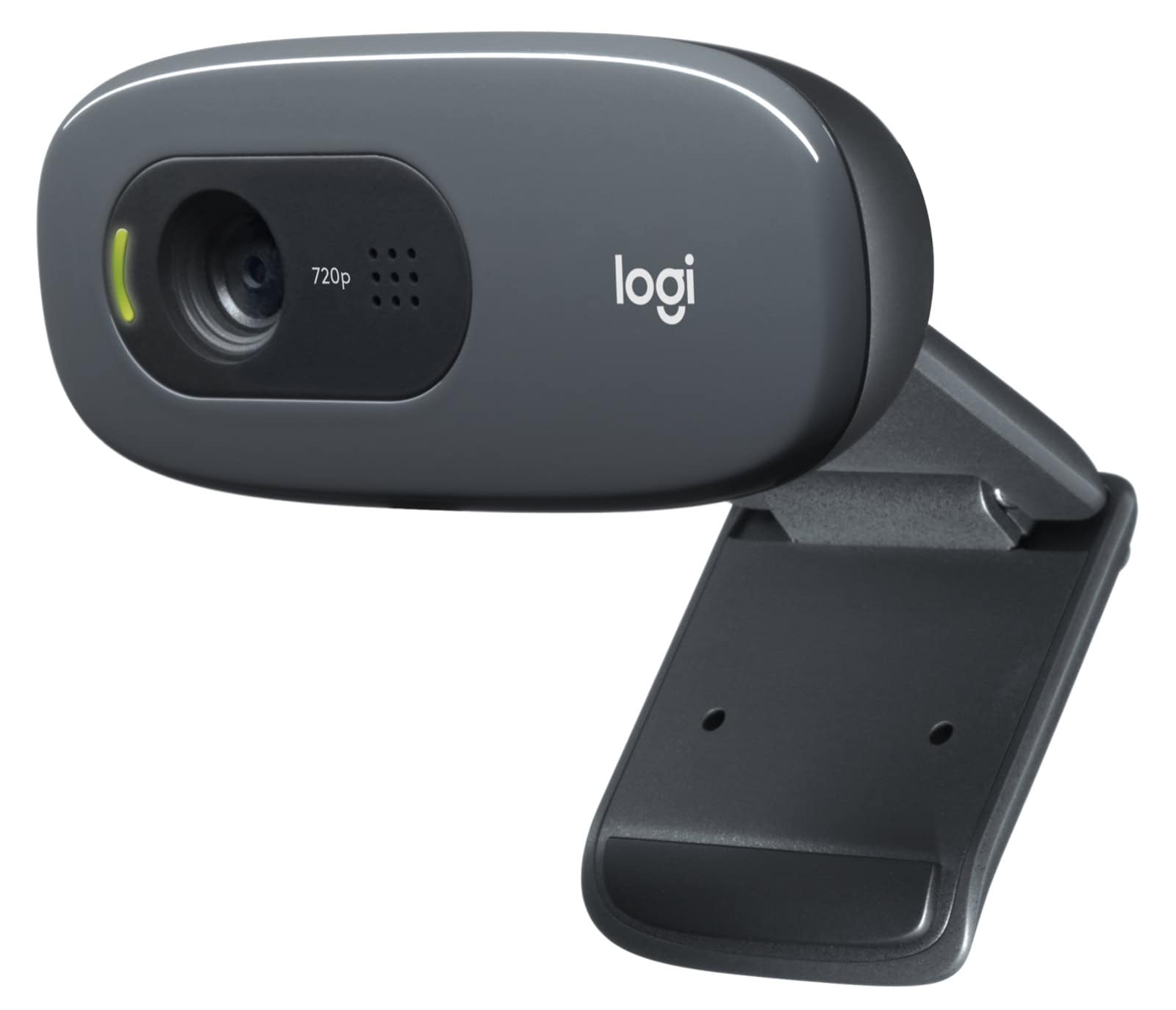 Logitech C270 webcam 3 MP 1280 x 720 Pixels USB 2.0 Zwart (960-000584) thumbnail